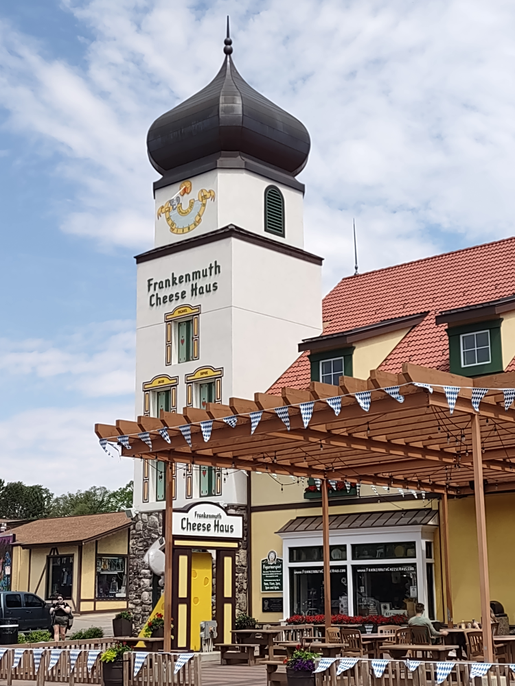 We did not buy any cheese, but the building looked neat