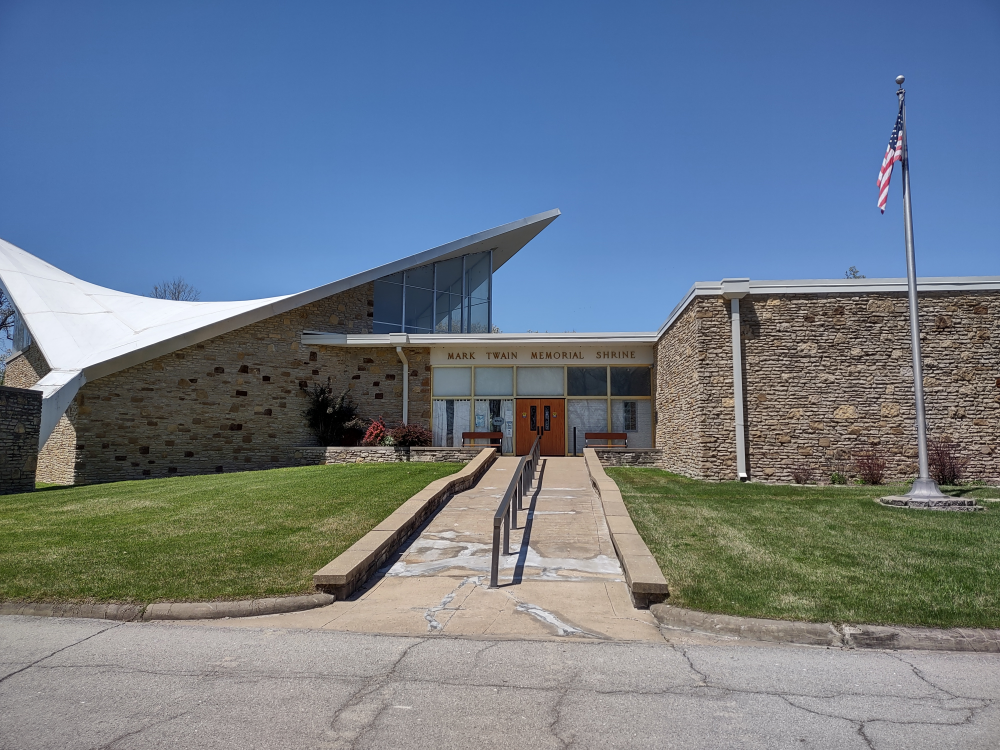 The building built over the cabin.