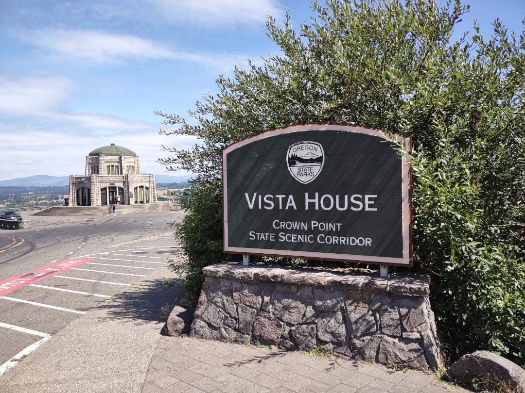 We took the trolly all the way to Vista House